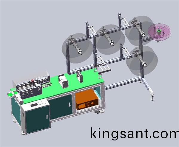 平麵一(yi)次性口罩打片機